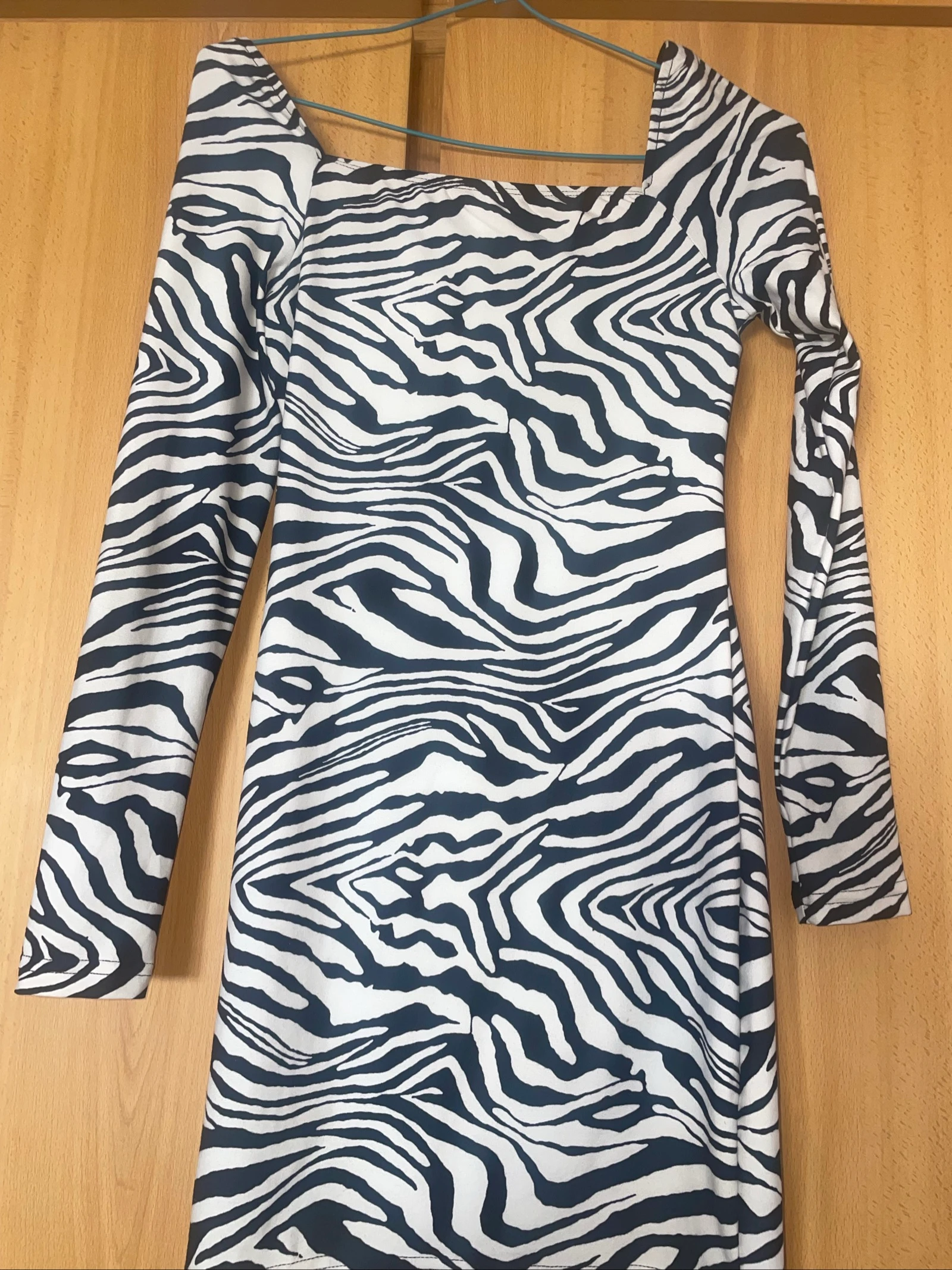 Robe courte zébra – photo 2